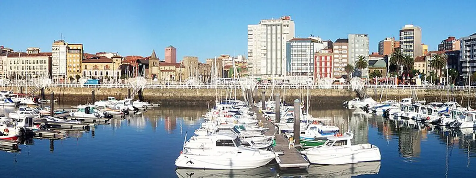 Vista de Gijón